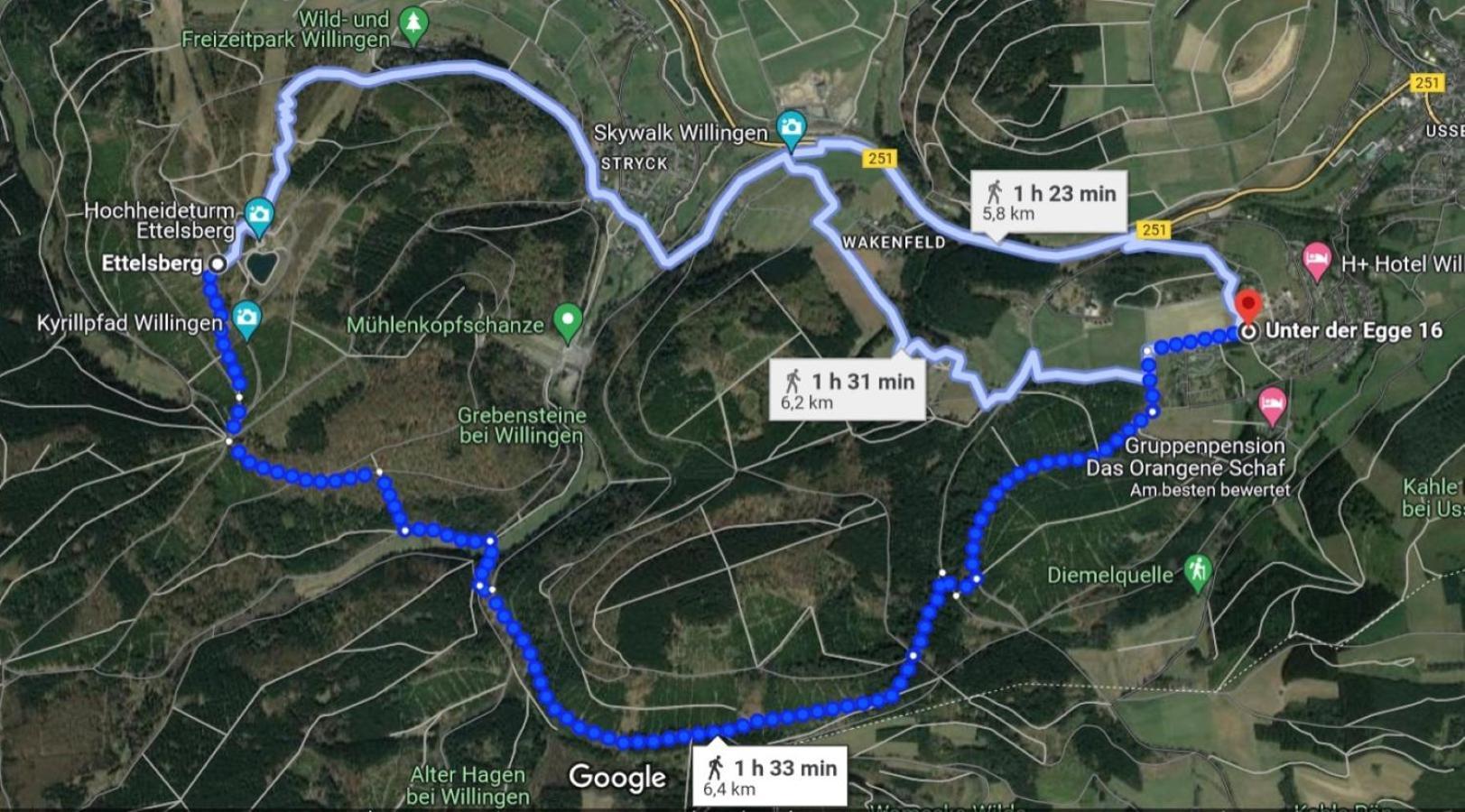 Ferienwohnung Uplandblockhaus Willingen  Bagian luar foto