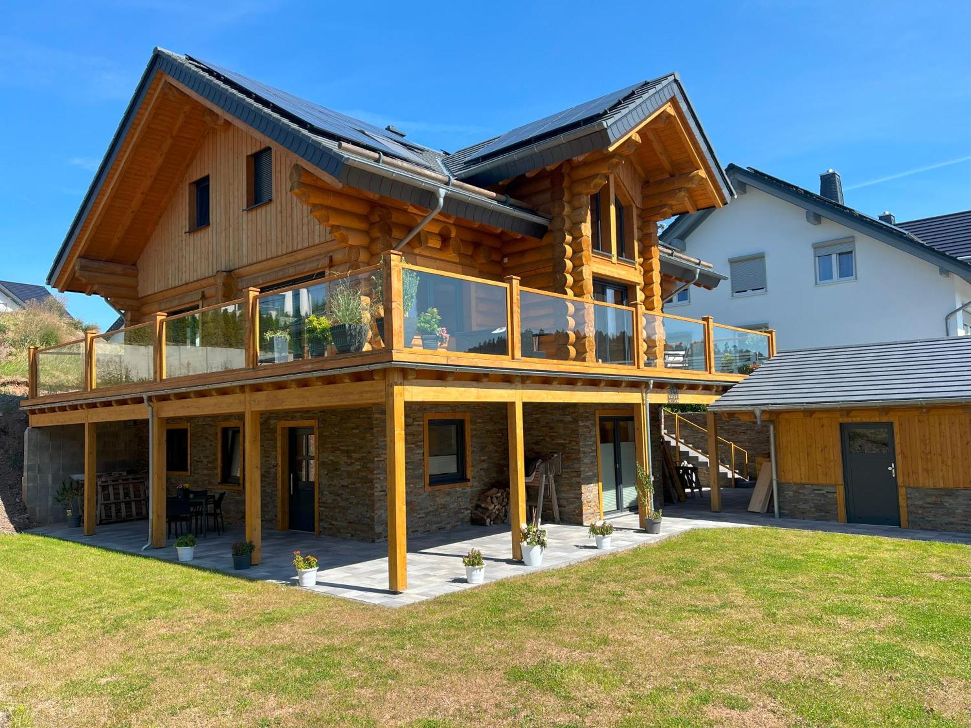 Ferienwohnung Uplandblockhaus Willingen  Bagian luar foto
