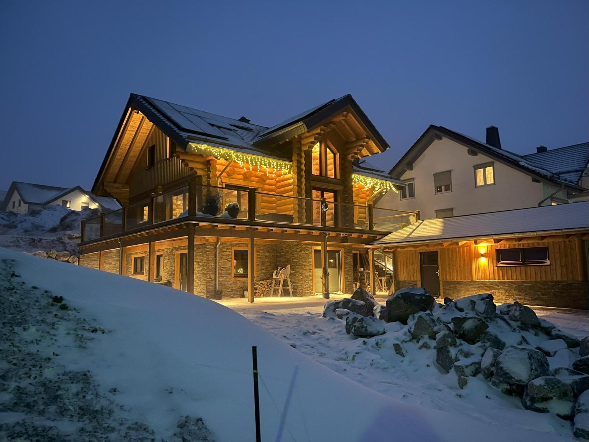 Ferienwohnung Uplandblockhaus Willingen  Bagian luar foto